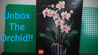 LEGO Orchid UNBOXING 10311 Expert Creator, fun parts!! Flower, botanical