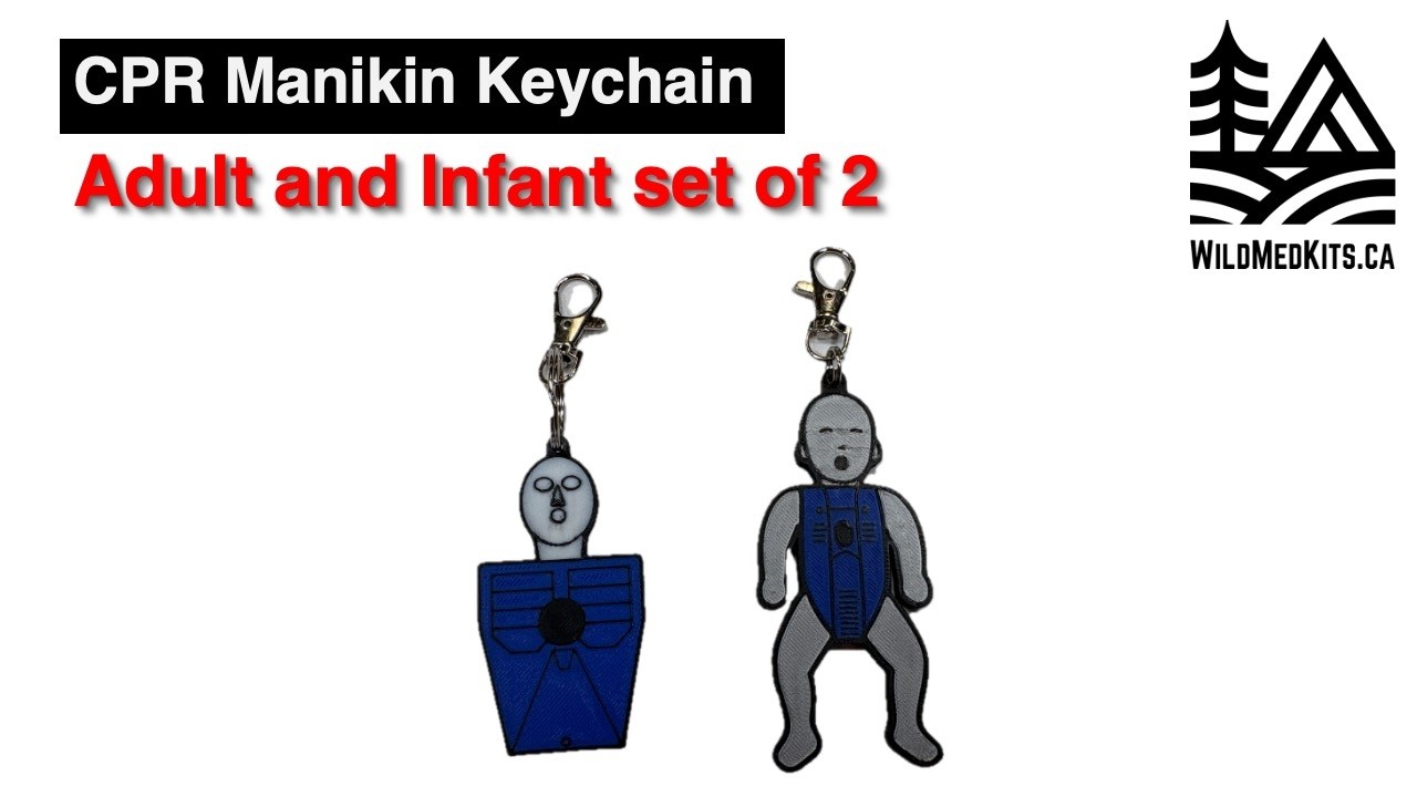 CPR Manikin Key chains: Set of 2 - YouTube