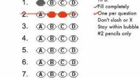 How to Create a Multiple Choice Test Answer Sheet In Word || zeeshan ashraf