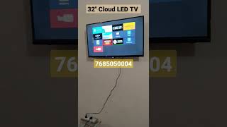 32" Cloud LED TV One Year Warranty Full HD 1080p Frameless Sound Bar #ledtv screenshot 2