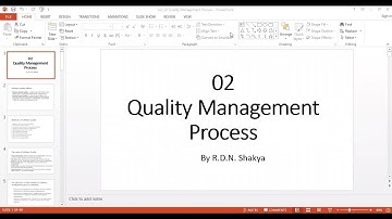 Software Quality Management Process