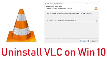 How to Uninstall/Remove VLC MEDIA PLAYER on windows 10