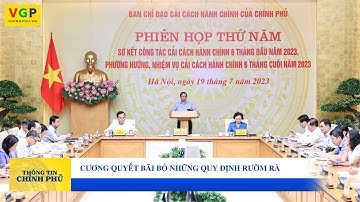 Cương quyết bãi bỏ những quy định rườm rà