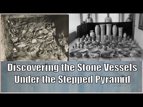 Видео: Stone Vessels of the Pyramid of Djoser: The Original Finds of Galleries 6 &7