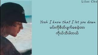 Justin Bieber - Sorry  // Myanmar Subtitle #mmsub #justinbieber