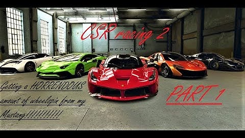 CSR racing 2 Gameplay PART 1 - Starting a New Journey (HORRENDOUS WHEELSPIN!!!!!!!!!)