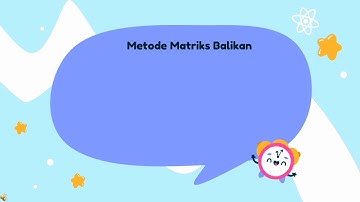 metode balikan matriks
