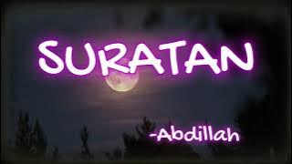 suratan (lyrics) - abdilla
