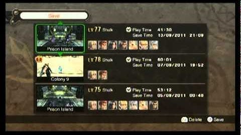 Xenoblade Chronicles - New Game Plus / NG+