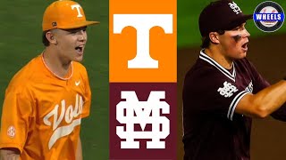 Tennessee vs #9 Mississippi State (Great Game!) | Game 1 | 2026 College Baseball Highlights