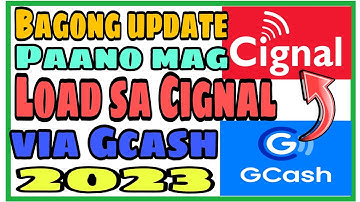 HOW TO LOAD CIGNAL USING GCASH 2023 | PAANO MAG LOAD SA CIGNAL VIA GCASH