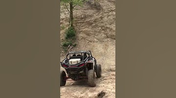 Rzr turbo hits Root Hill at Top Trails!