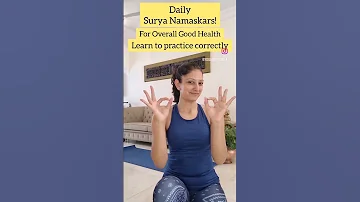 Surya Namaskars / How to do Surya Namaskars / Sun Salutations / Correct way of doing Surya Namaskars