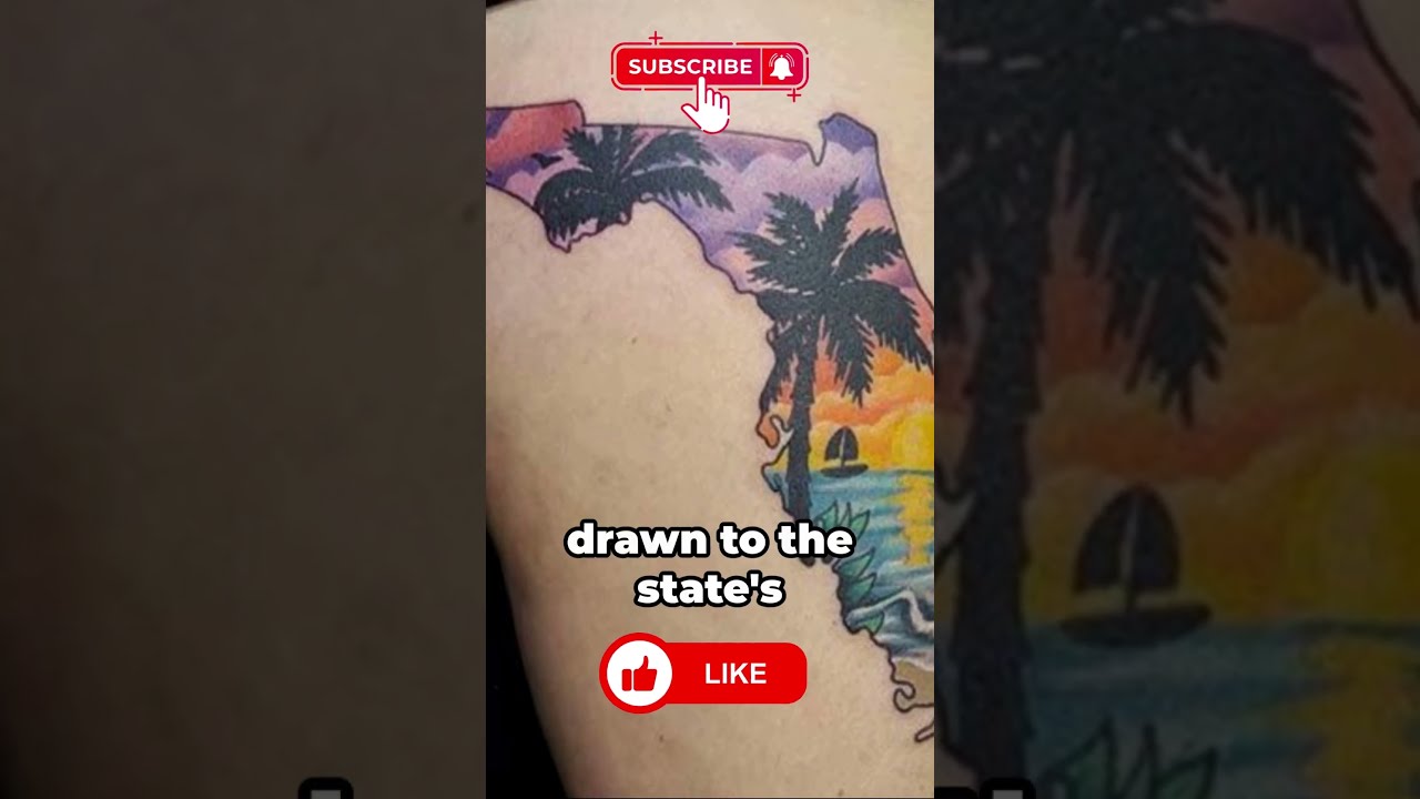 State of Florida Tattoo Ideas #tattooideas #shorts