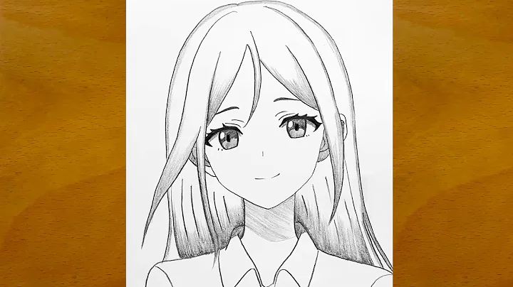 How to Draw Anime Step by Step || Cute Anime Girl Sketch Tutorial || Pencil Art for Beginners thumbnail