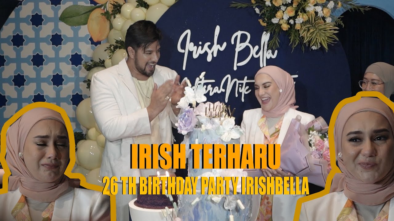 Menangis Haru, Intip Momen Pesta Kejutan Ulang Tahun Irish Bella