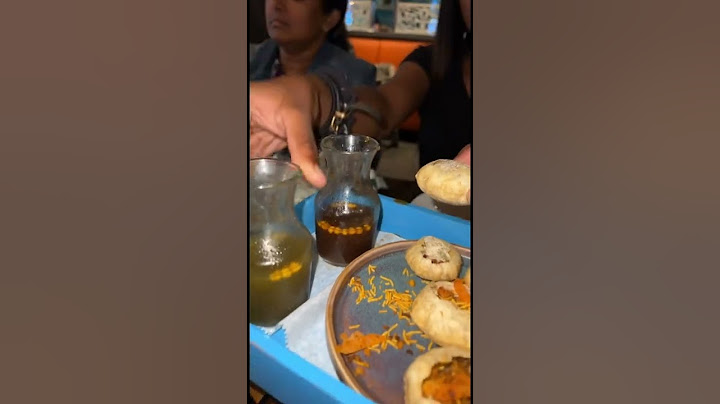 5-star Pani Puri in USA