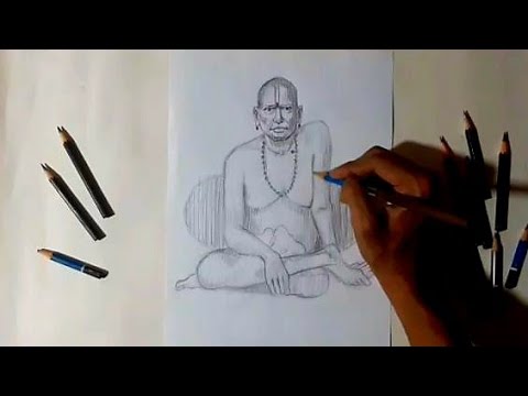 Buddha Art Drawing - Children Sketch