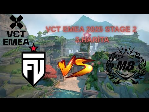 FUT ESPORTS VS GENTLE MATES VCT EMEA 2025 STAGE 2 MAÇ ÖZETİ #futesports #gentlemates #valorant