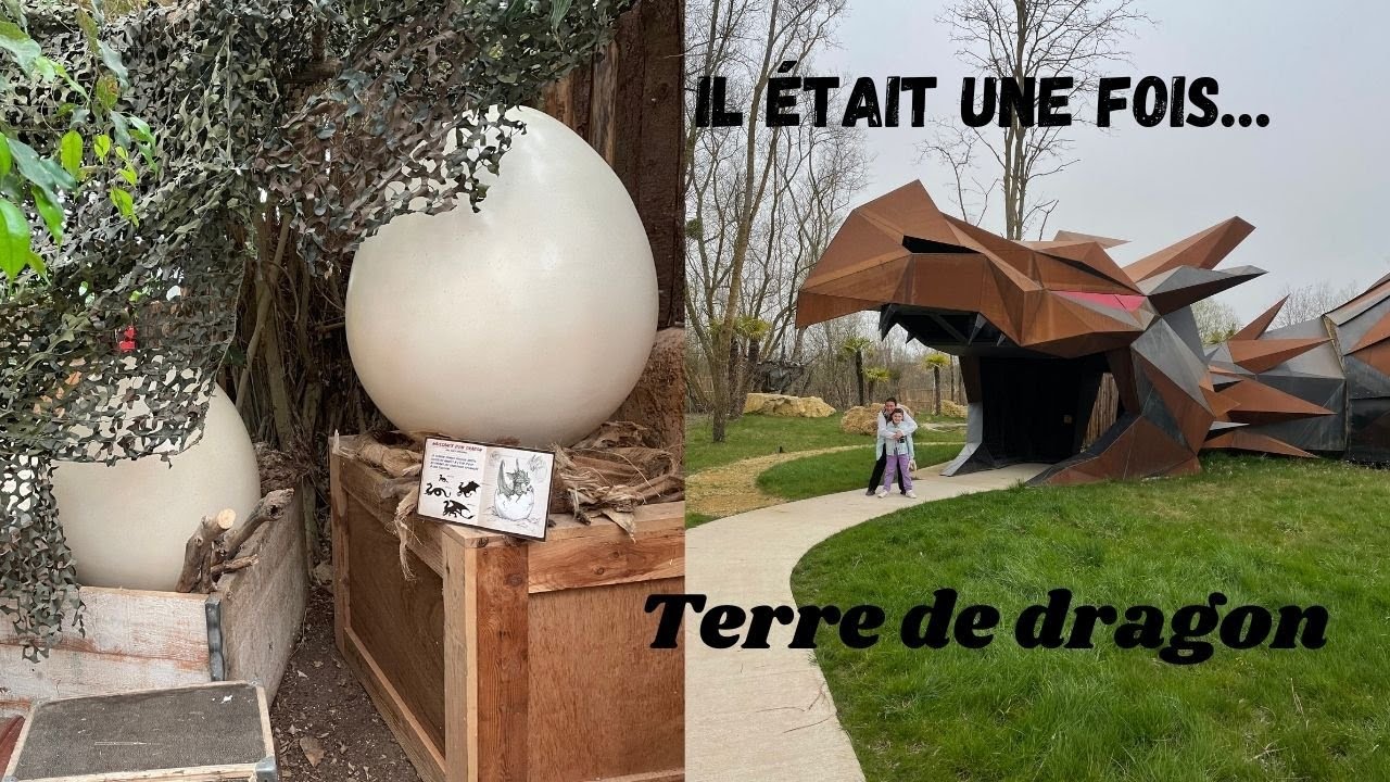Il était une fois…TERRE DE DRAGON, découverte et voyages #terrededragon #parc #voyages #dragon