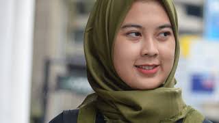 The Hijab Model, Sherly Salsa On March 2020 Street, Bandung, Indonesia