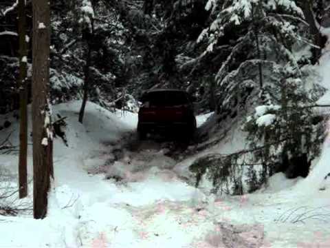 Lifted Dodge Ram 2500 Offroad Gully Climb