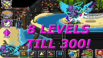 Bit Heroes Live Stream - 8 Levels Until 300! Part 3