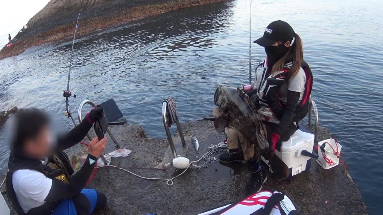 【磯釣り】壱岐でアラ連発！！底物釣りの凄さに圧倒された！！ 【料理はユッケ】