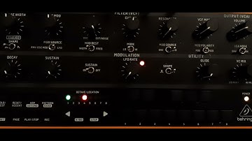 Behringer crave - ghostly sea patch. #behringer #crave