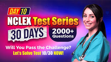 Test 10/30 - 75 Most Repeated NCLEX Questions! nclex questions and anwswers with rational