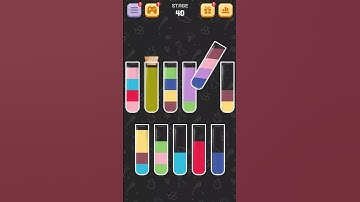 #40 Water Sort Quest Level 40