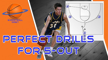 How to Teach 5-out Motion Offense! 4 Perfect Basketball Drills