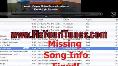 Fix iTunes Library Automatically - Automatically Fix iTunes Library
