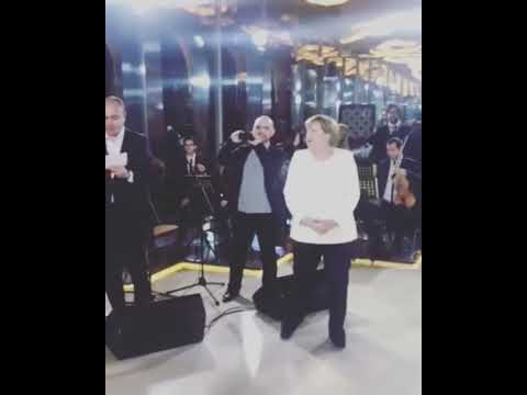 ანსამბლმა „შვიდკაცამ“ ანგელა მერკელს გერმანული სიმღერა შეუსრულა