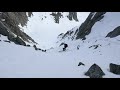 2018.04 Ski rando Fenêtre des Chamois, descente Georges