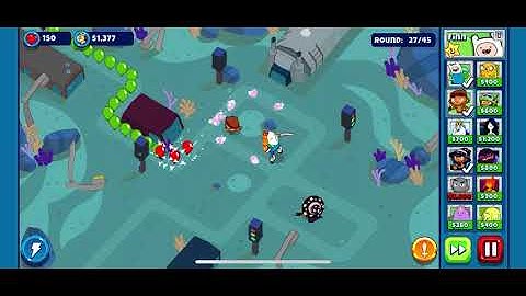 Bloons Adventure Time - Underwater Junction - Hard