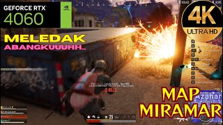 PUBG 4K GAMEPLAY MIRAMAR MEMBARA