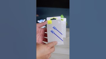 Cáp sạc nhanh Baseus cho iPhone và Samsung - QUÁ RẺ #shorts