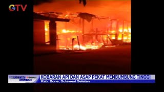 10 Rumah di Kab. Bone, Sulsel, Ludes Terbakar, 2 Tewas - BIM 06/04
