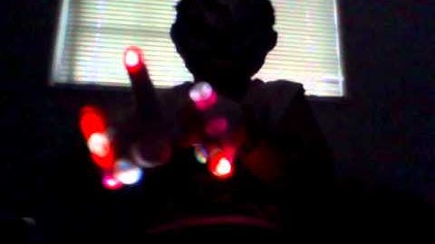 First Light Show With My Custom Set