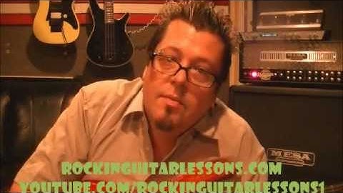 How to play an A MINOR PENTATONIC SCALE on guitar(pattern 5)by Mike Gross