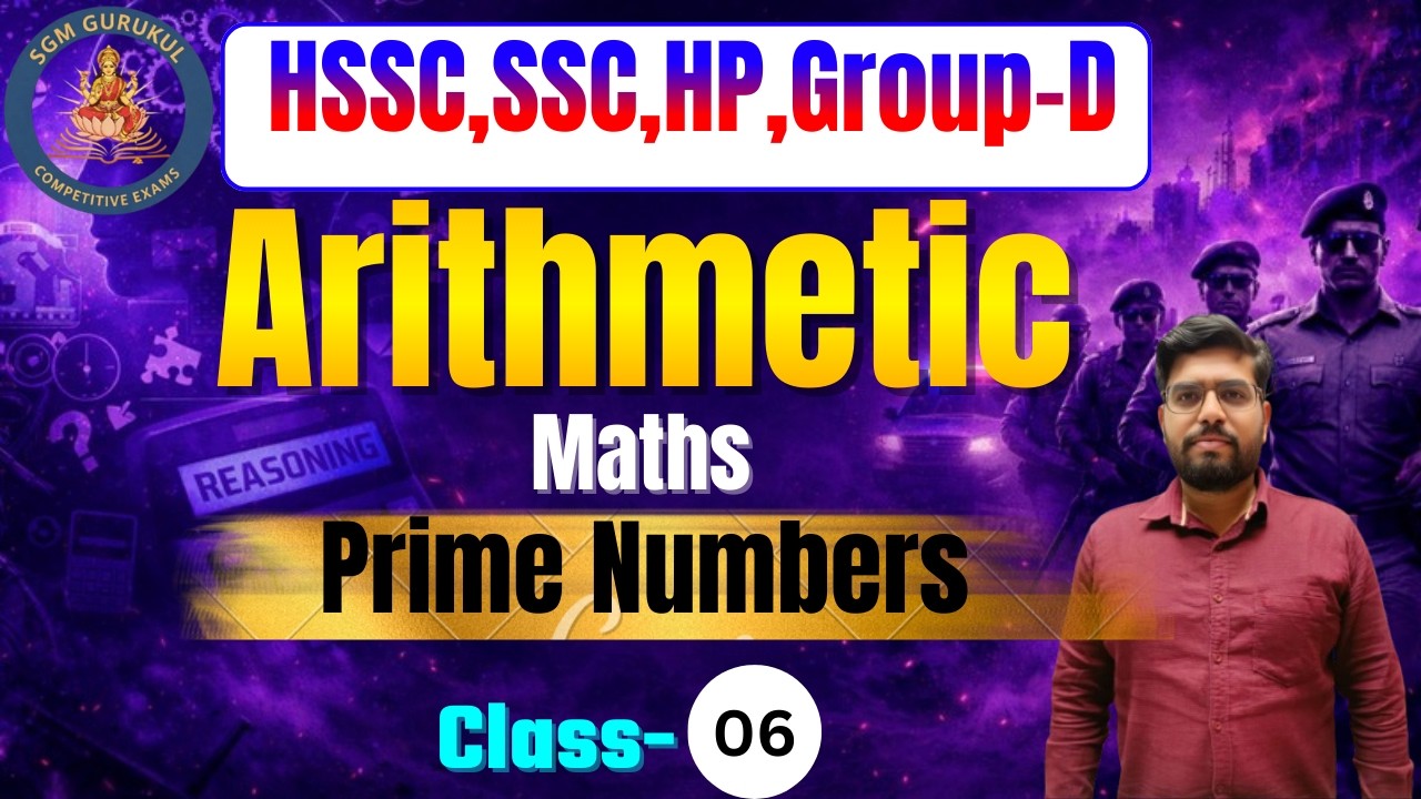 Maths Prime Number Class 6 On SGM Gurukul app Download Now Link Given in Description