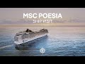 Msc poesia  ship visit