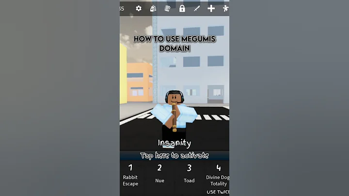 🐍How To Enter Domains As Megumi🐍 (Roblox Jujutsu Shenanigans) #tsbg #jjk #jujutsushenanigans #roblox