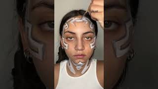 Robot Lady Makeup