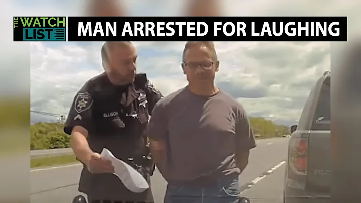 WATCH: Cop Arrests Man For Simply Laughing At Ticket