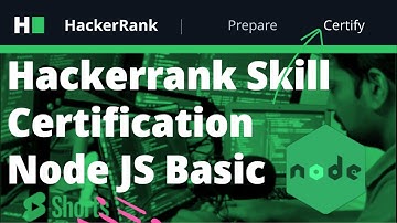 Hackerank Skill Certification Node JS Basic Certification #05