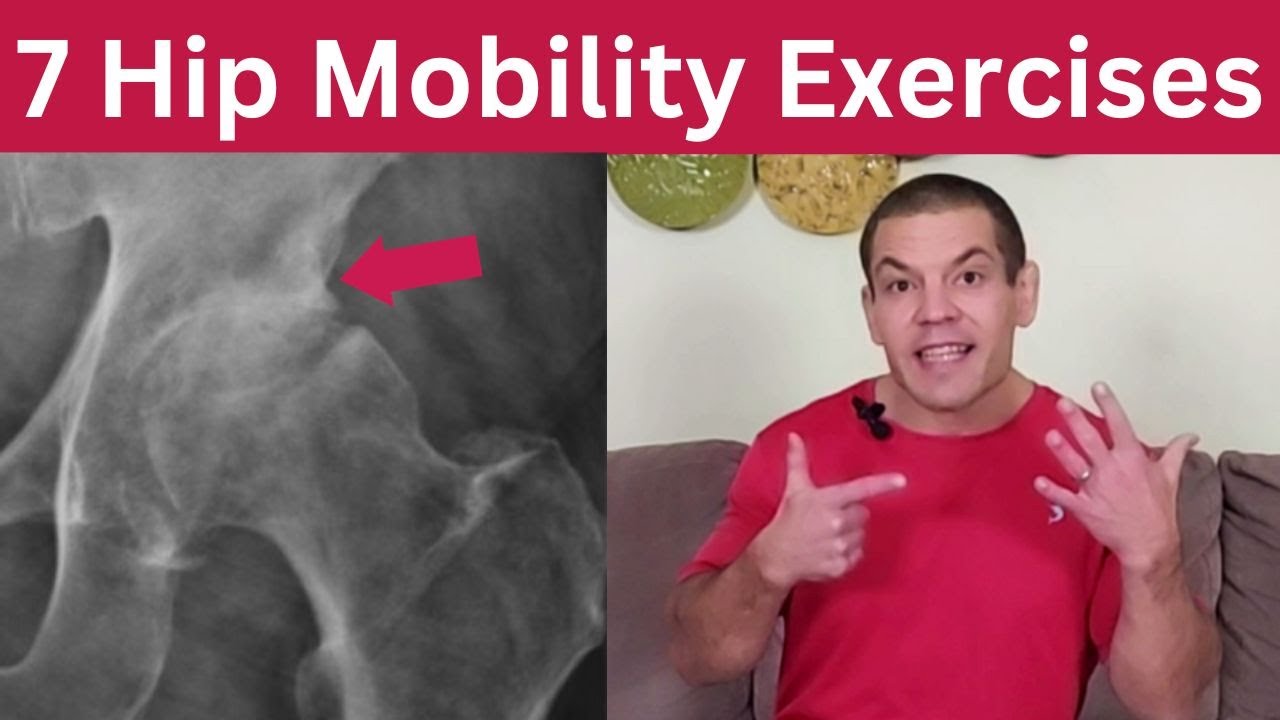 Stiff Hips? 7 Hip Mobility Exercises For Seniors & Beginners - YouTube