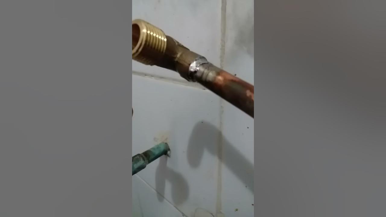 Como soldar Cañeria cobre y fitting bronce YouTube