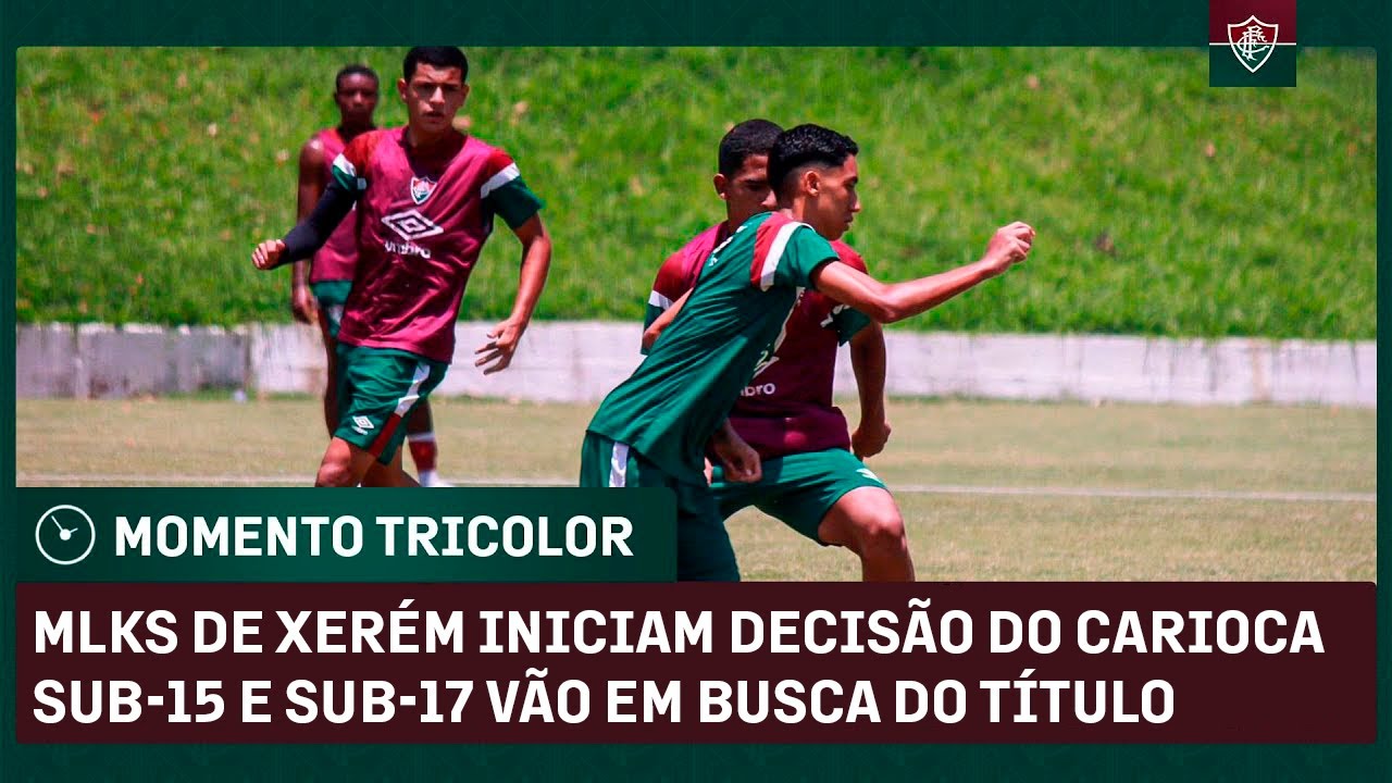 Fluminense disputa os títulos do Carioca Sub-15 e Sub-17